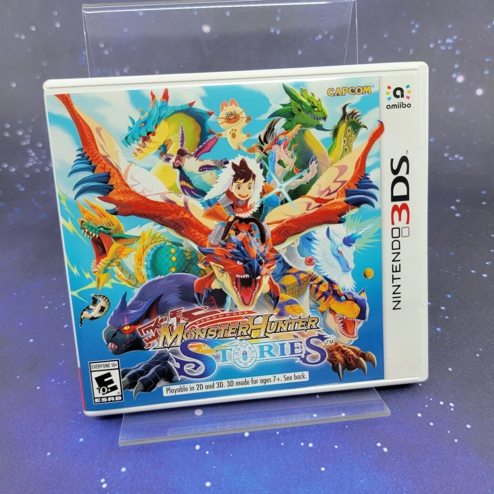 Monster Hunter Stories (Nintendo 3DS) Video Game CIB Complete Capcom RPG